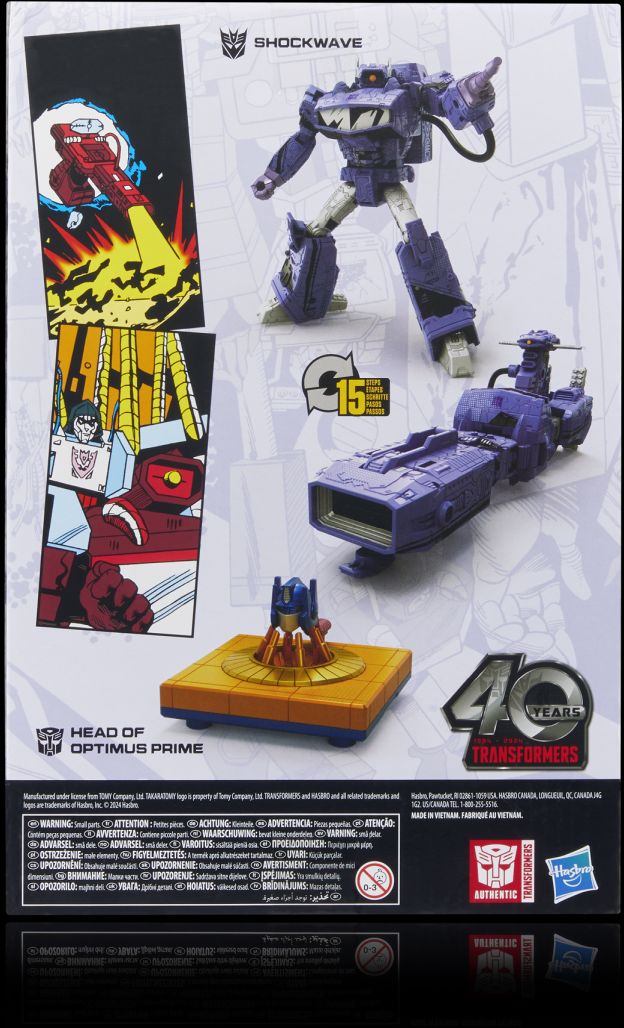 Transformers Generations Comic Edition Shockwave – Titan Toyz